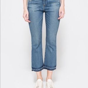 Rag & Bone high rise straight leg jean in Stark